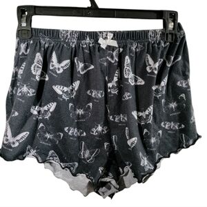Butterfly Print Women's Sleep Shorts
